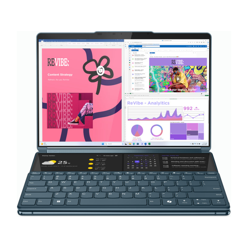 Lenovo Yoga Book 9 13IMU9 Laptop Kék (13