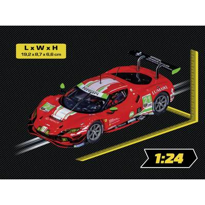 Carrera 20023965 DIGITAL 124 Autó Ferrari 296 GT3 "AF Corse, No.21" (20023965)