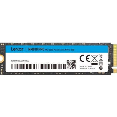 SSD диск Lexar NM610 Pro 500 GB — LNM610P500G-RNNNG