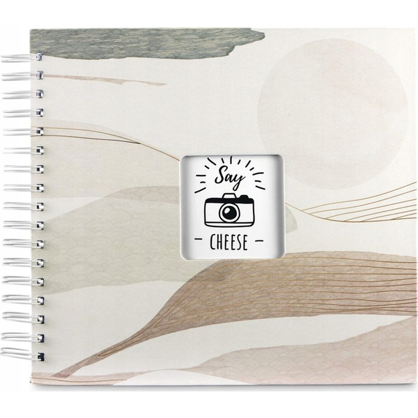 Hama Watercolor album fotografico e portalistino Marrone 50 fogli Rilegatura a spirale