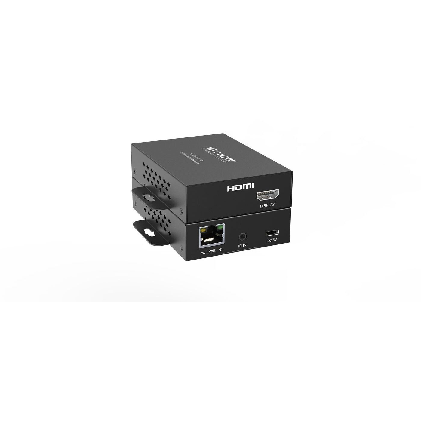 Vivolink VLHDMIEXT3-R audió/videó jeltovábbító (HDMI over IP/PoE Receiver)