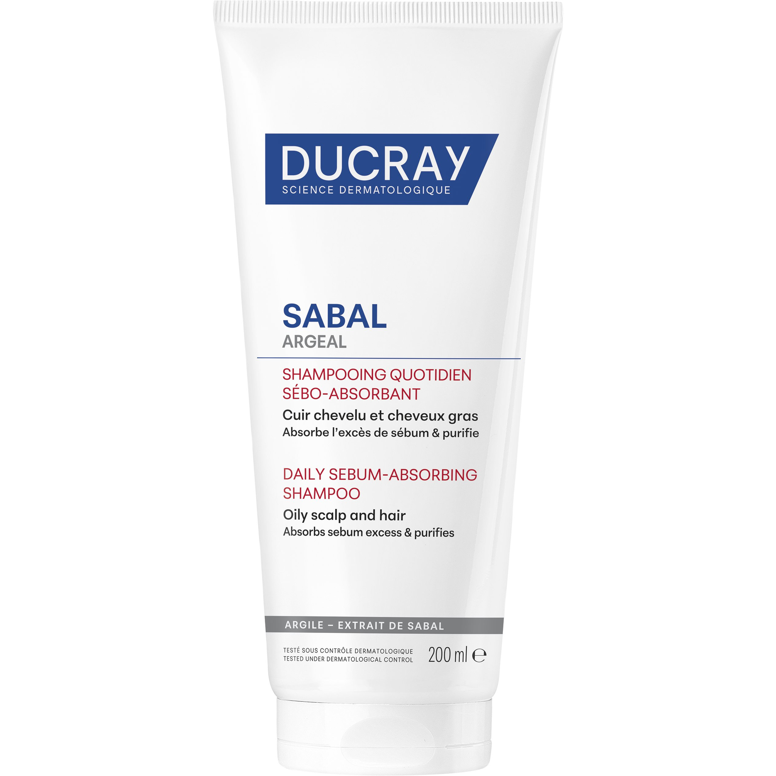 DUCRAY Argeal Oily Scalp Shampoo 200 ml (3282770397246)