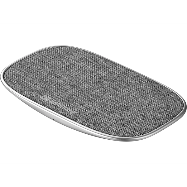 Sandberg Wireless Charger Deck 15W Univerzalno Aluminij, Sivo USB Bežično punjenje U zatvorenom
