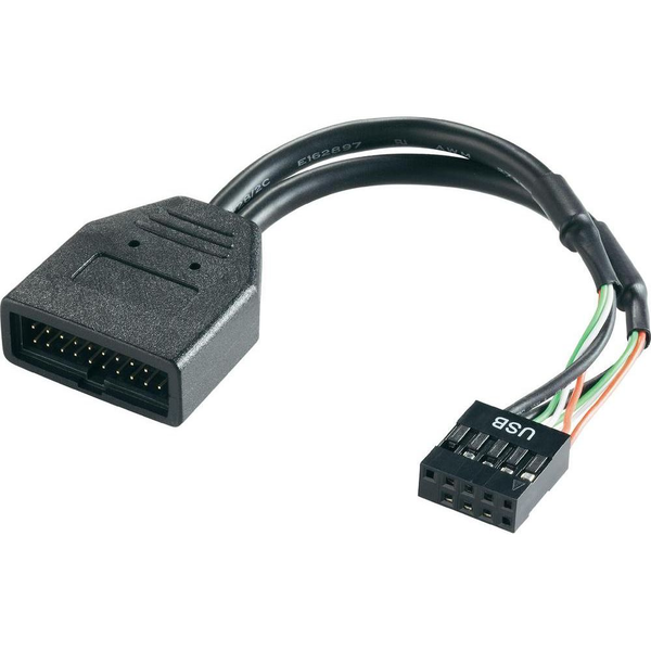Silverstone G11303050-RT USB kábel Fekete