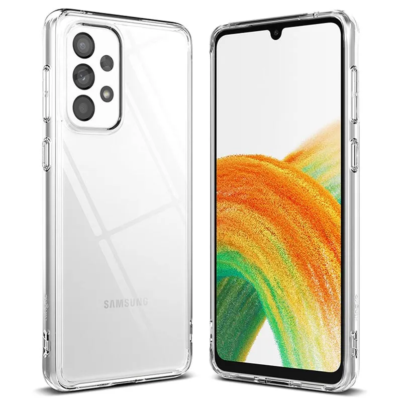 Fusion Precise Samsung Galaxy A33 5G Szilikon Tok - Átlátszó (FUS-PR-A336-TP)