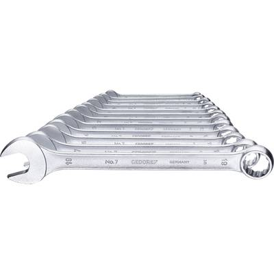 Racsnis csavarkulcs készlet 12 részes 6 - 19 mm Gedore 6091530 (6091530)