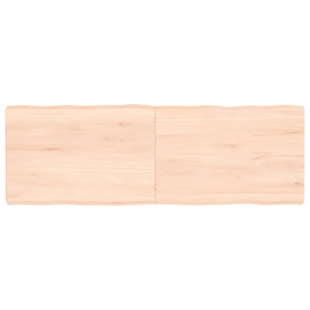 kezeletlen tömör fa asztallap 120x40x(2-6) cm (363891)