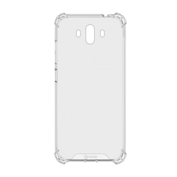 ROAR JELLY ARMOR műanyag telefonvédő (szilikon keret, közepesen ütésálló, légpárnás sarok) ÁTLÁTSZÓ [Huawei Mate 10]