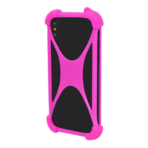 Szilikon telefonvédő (közepesen ütésálló, légpárnás sarok, X-line, univerzális, 3.5-6.5