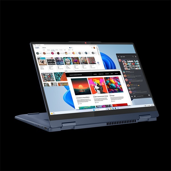 LENOVO IdeaPad 5 2-in-1 14IAL10, 14.0" WUXGA Touch, Intel Core U7 255H, 24GB, 1TB SSD, NoOS, Cosmic Blue, PEN