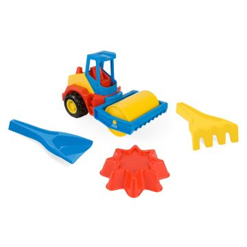 Wader Tech Truck úthenger homokozókészlettel (70423) (70423)