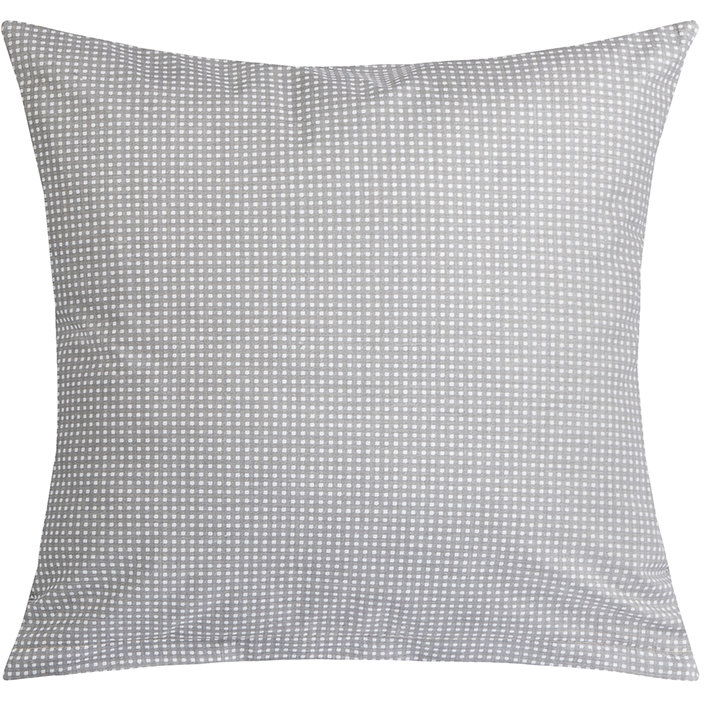 Bellatex Adéla párna, 40 × 40 cm 55/904, kockás, szürke-fehér (13197)