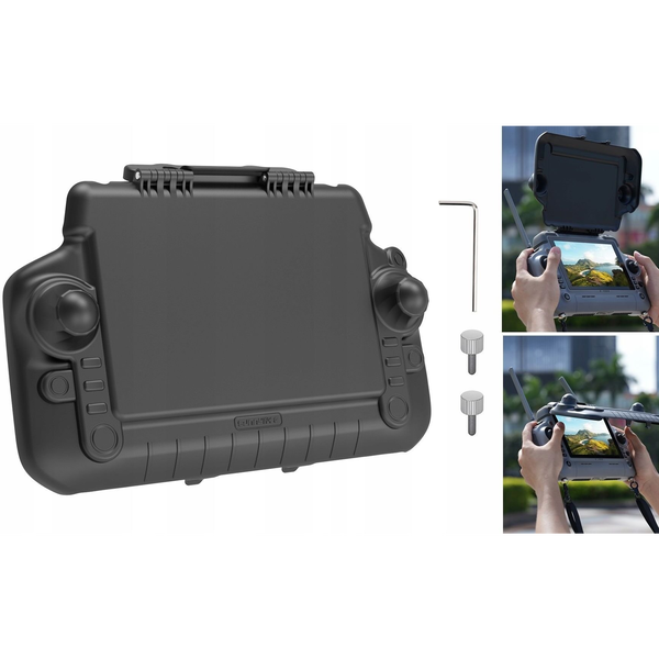 Osłona Przeciwsłoneczna + Etui Futerał Na Kontroler Pilot Dji Rc Plus 2 / Yk05-d