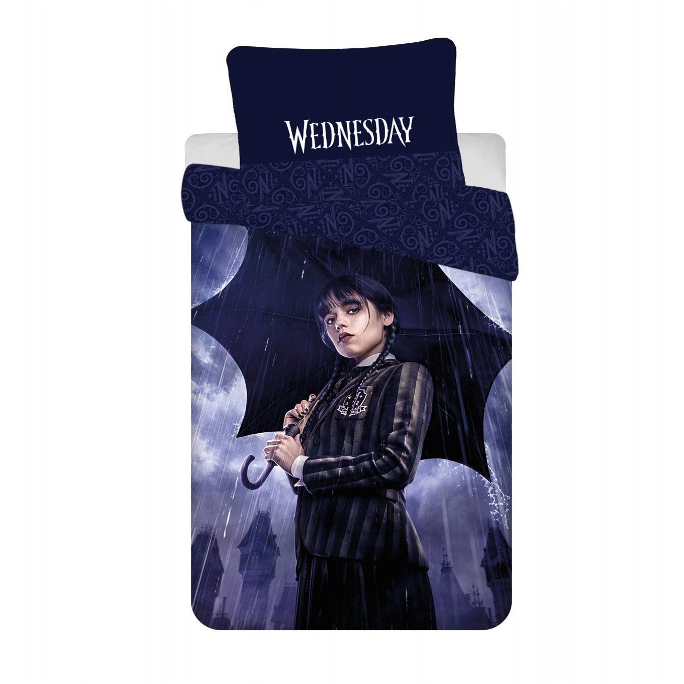 Jerry Fabrics Wednesday Rain 140 × 200, 70 × 90 cm (01280-WEDNESRAINA)
