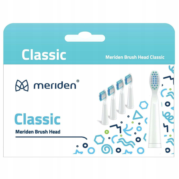 MERIDEN końcówki Sonic+ CLASSIC WHITE