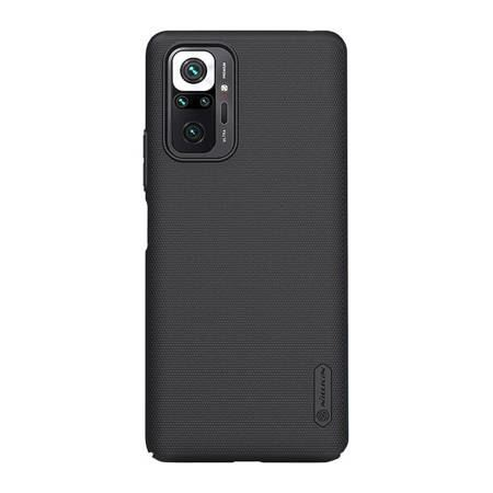 Nillkin Super Frosted Shield Xiaomi Redmi Note 10 Pro/10 Pro Max hátlap tok fekete (046535) (NI046535)