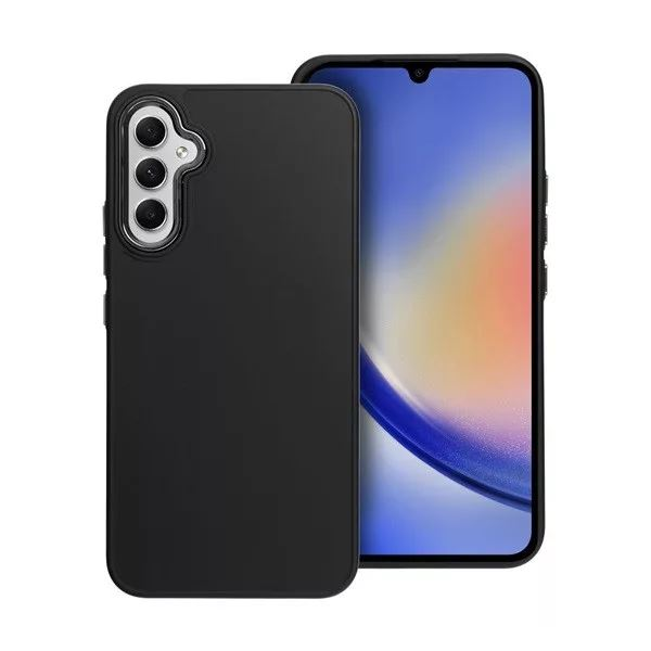 Frame Samsung Galaxy A34 5G szilikon tok fekete (74604)