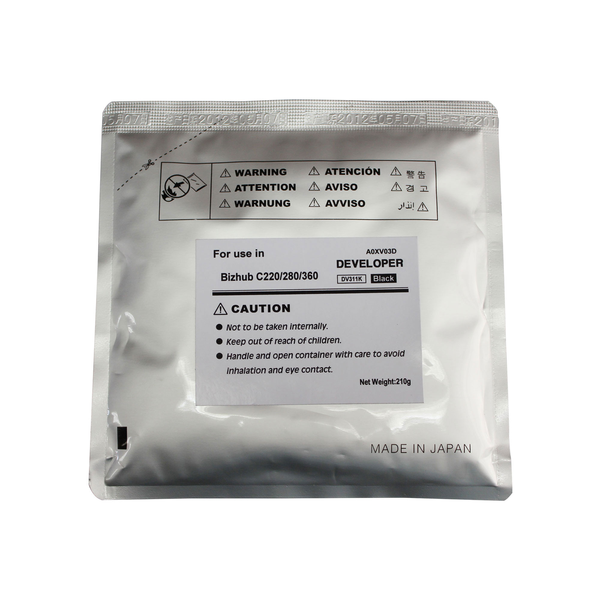 Utángyártott MINOLTA DV311K Developer Black CT (MICE8436)