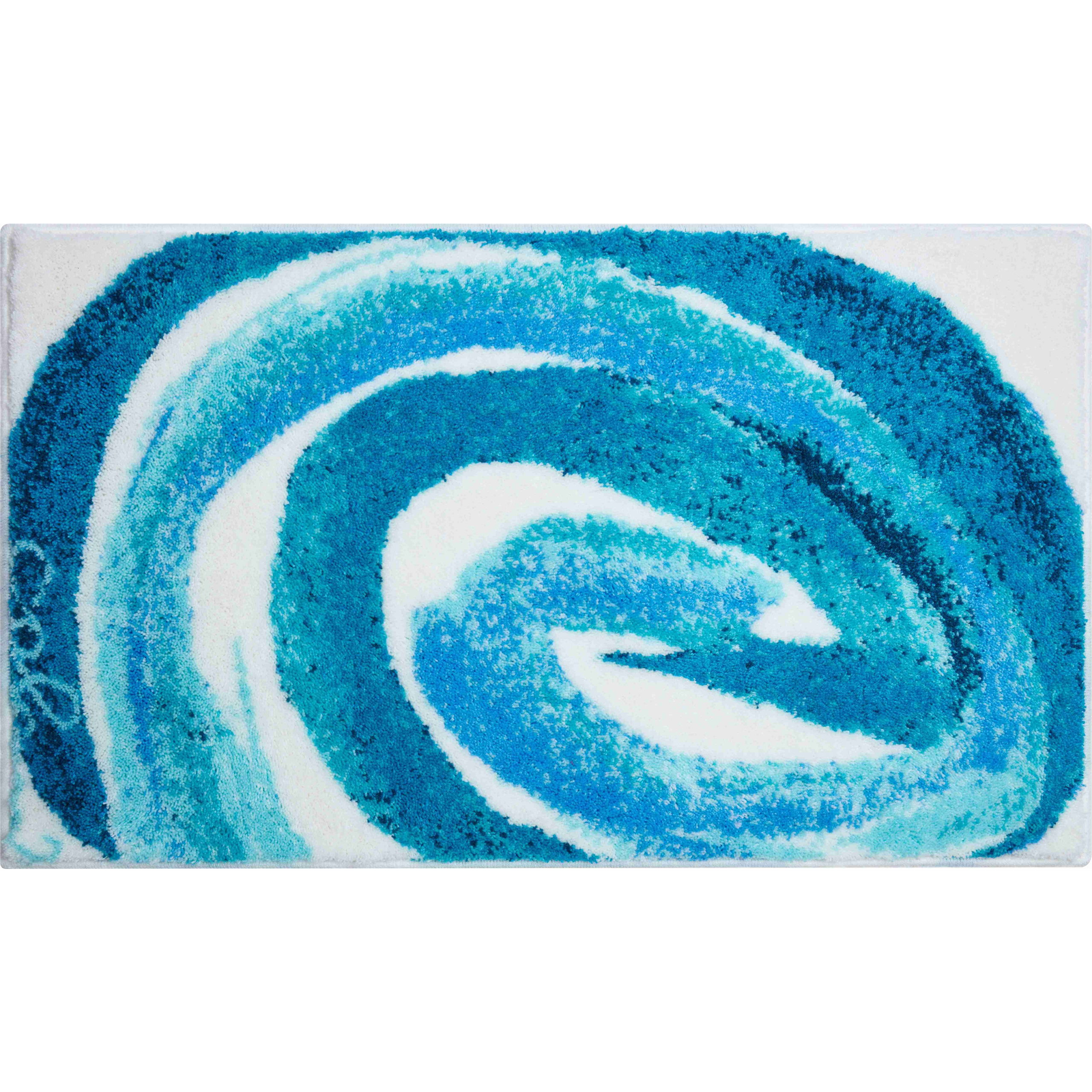GRUND Colani 42 Fürdőszobai szőnyeg, 70×120 cm, türkizkék (B2613-023001143)