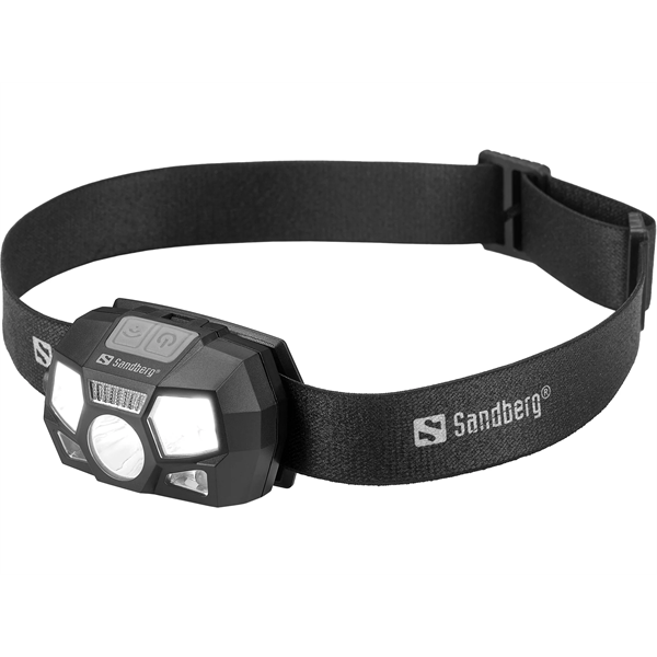 SANDBERG Fejlámpa, Headlamp 5in1 Recharge Sensor