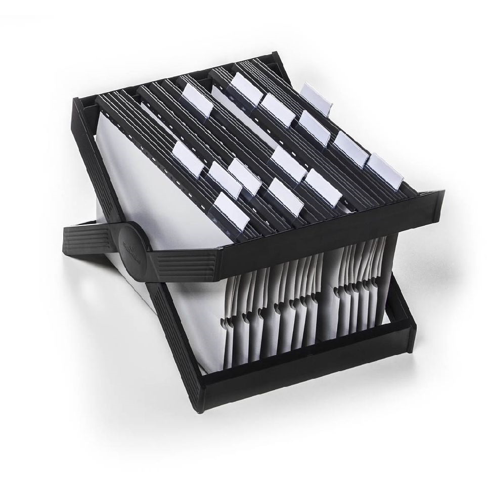 Durable Carry A4 Függőmappa tartó - Fekete (260058)