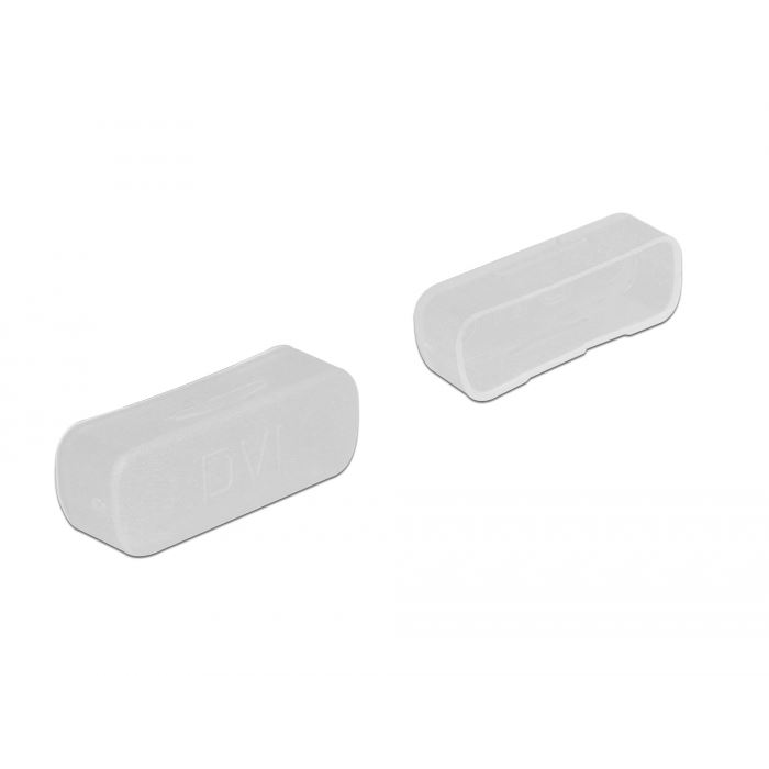 Delock DVI anya csatlakozóvédő 10db áttetsző (60161) (delock60161)