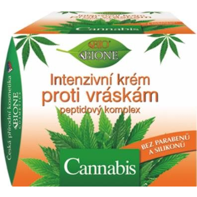BIONE COSMETICS Bio Cannabis Intenzív ránctalanító arckrém 51 ml (8595061605766)