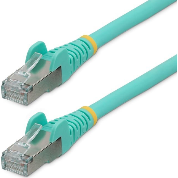 StarTech.com NLAQ-1M-CAT6A-PATCH netværkskabel Turkisfarve S/FTP (S-STP)
