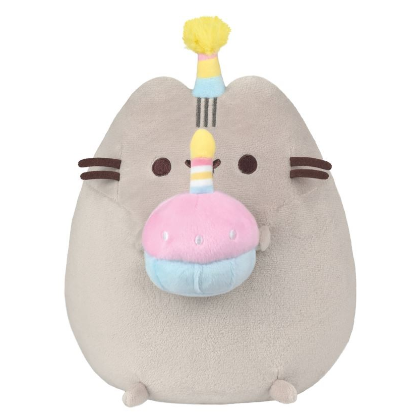 Daffy Pusheen születésnapi plüss figura - 24cm (P-232)
