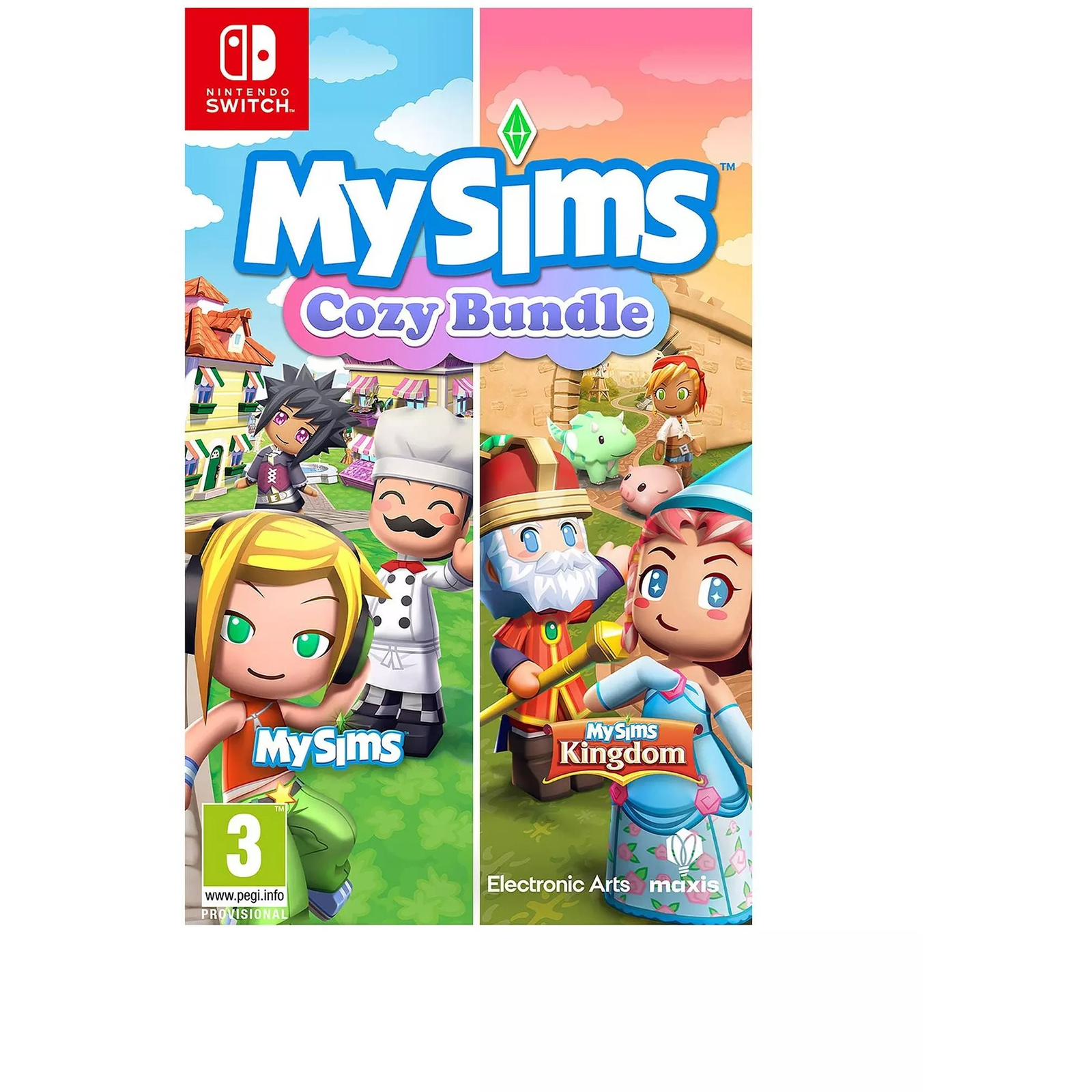 MySims Cozy Bundle - Nintendo Switch (PC - Dobozos játék)