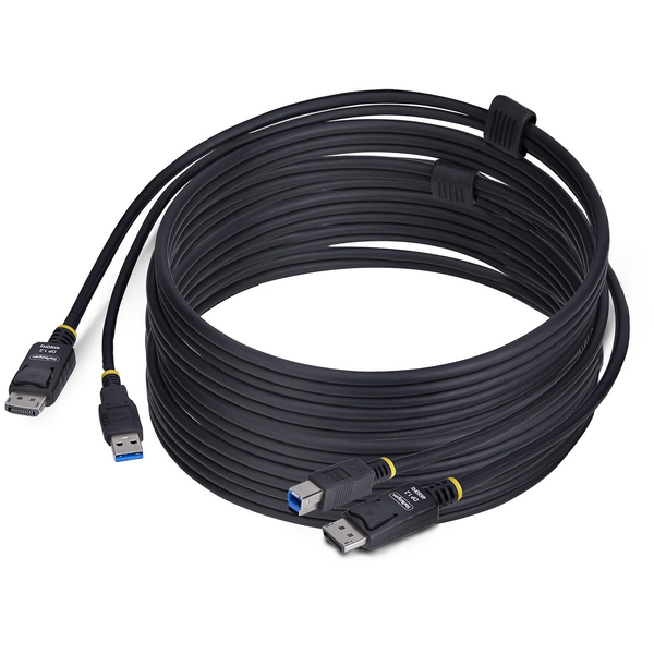 StarTech.com DU12210-KVM-CABLE cavo per tastiera, video e mouse Nero 3,1 m