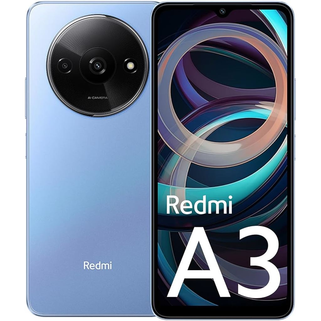 Xiaomi Redmi A3 4/128GB Dual-Sim mobiltelefon kék (Xiaomi Redmi A3 4/128GB Dual-Sim kék)