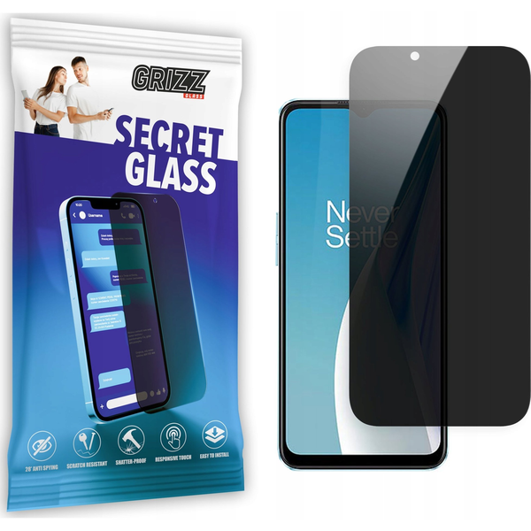  GrizzGlass Szkło prywatyzujące GrizzGlass SecretGlass OnePlus Nord N20 SE