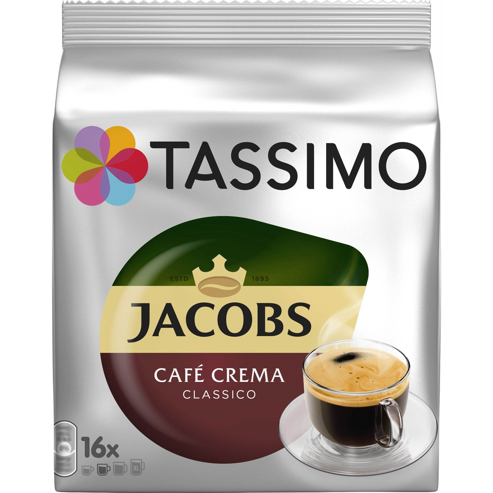 TASSIMO Jacobs Café Crema 16db (684724)