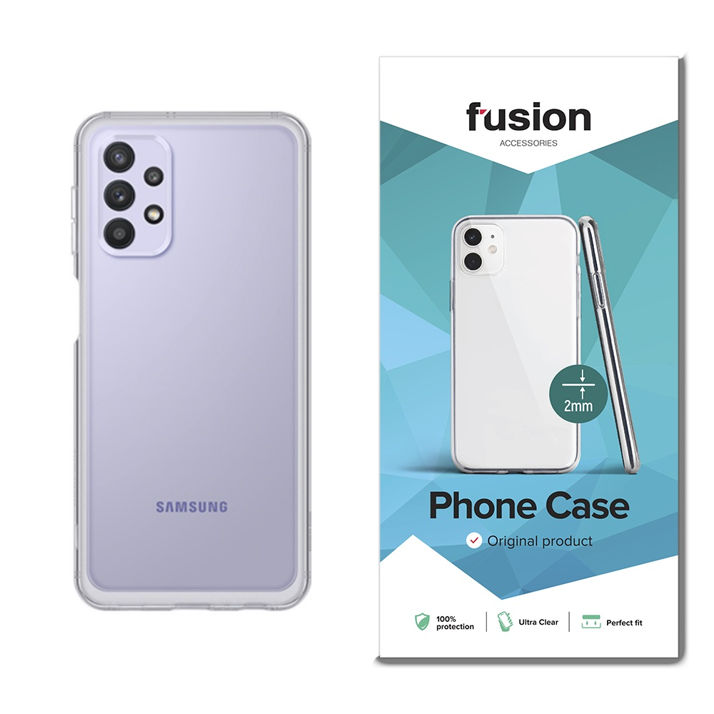 Fusion Samsung Galaxy A32 4G Tok - Átlátszó (FUS-OS-A325-2MM)