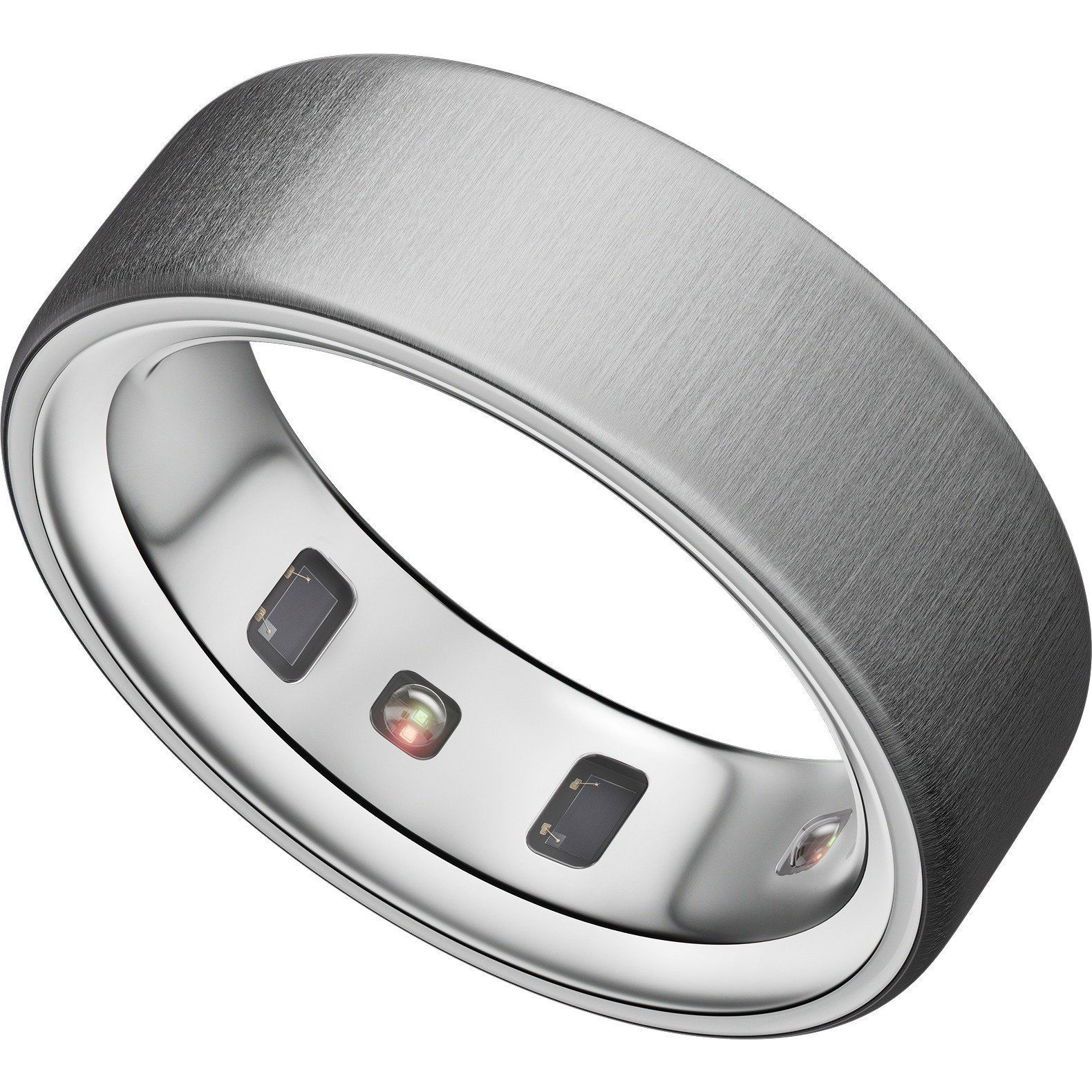 Oura Ring 4 Brushed Silver, 12 (JZ90-54220-12)