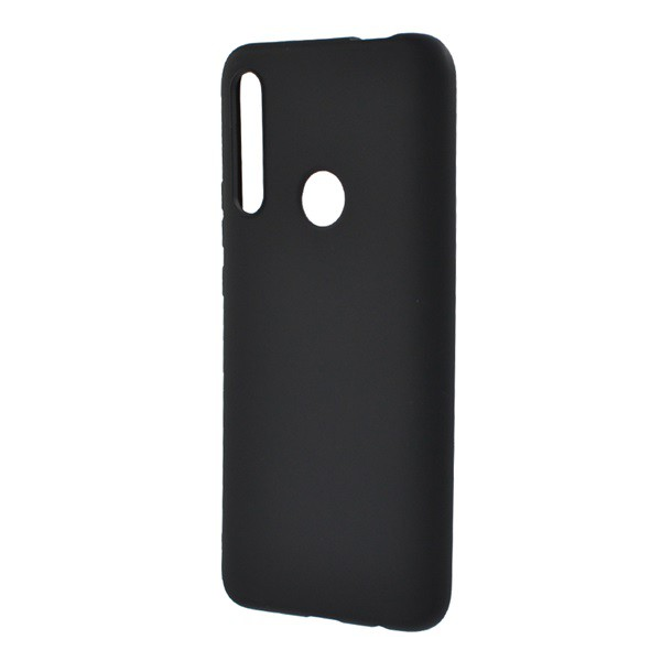 Szilikon telefonvédő (matt) FEKETE [Huawei P Smart Z (Y9 Prime 2019)] (5996457916436)