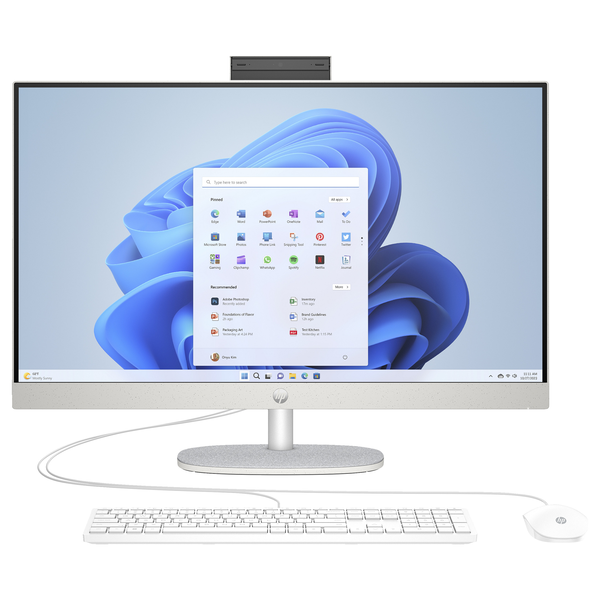 HP 27-cr0007ng AiO-PC 68,6cm (27Zoll) AMD Ryzen™ 5 7520U