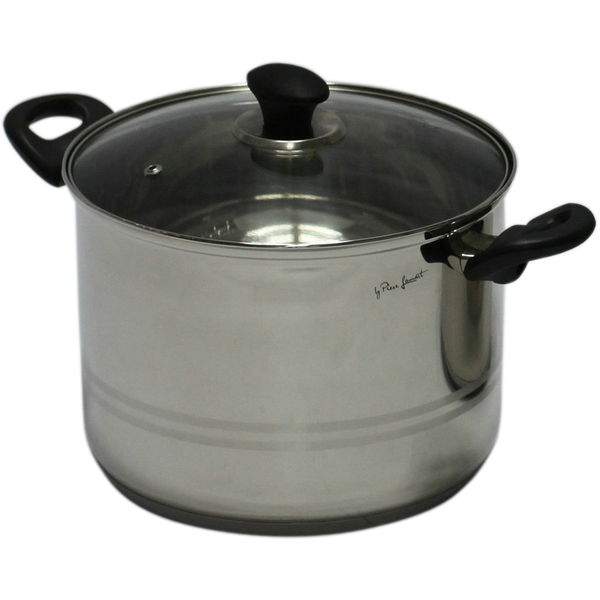 Lamart LTB2418 Leger 8.0L/24cm Lábas üveg fedővel - Inox