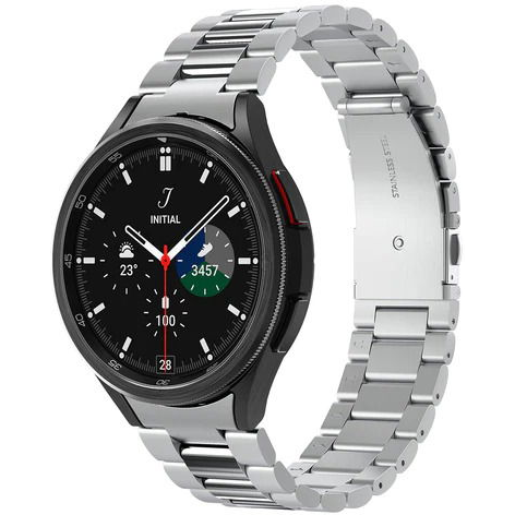 Spigen Modern Fit 316L Band Silver Samsung Galaxy Watch6 Classic 47mm