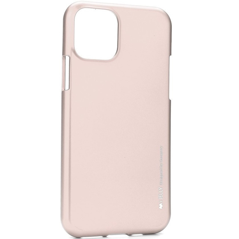 Samsung Galaxy S20 Ultra 5G SM-G988, Szilikon tok, Mercury i-Jelly, matt hatású, vörösarany (91336)