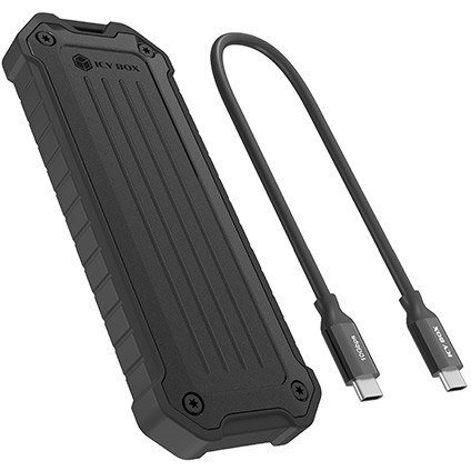 Geh. IcyBox für NVMe M.2/SATA SSD 10Gbps USB3.2 GEN2 Type-C