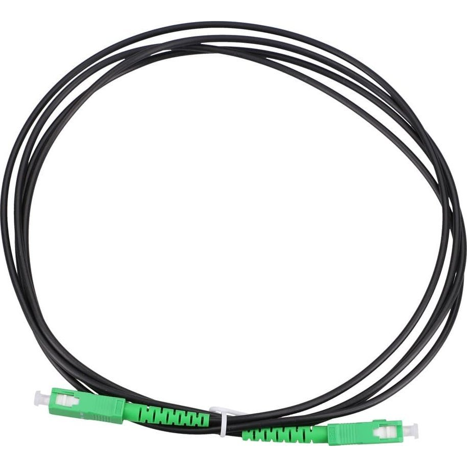 ExtraLink EX.19270 Optikai patch kábel SC/APC Simplex 2m - Fekete (EX.19270)