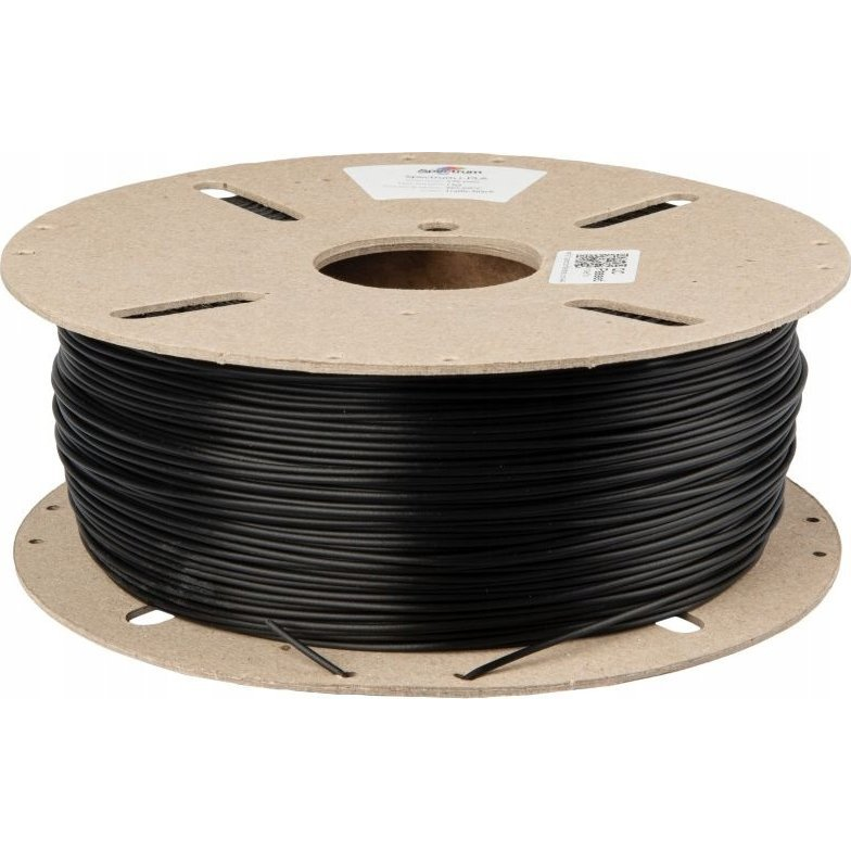 Spectrum Filaments 80554 recycled PLA 3D nyomtatószál PLA műanyag Újrahasznosított PLA 1.75 mm 1000 g Traffic Black, Fekete 1 db (80554)