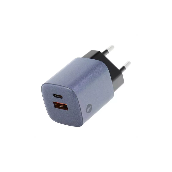 Forcell F-Energy USB Type-C / USB Type-A Hálózati töltő - Kék (33W)