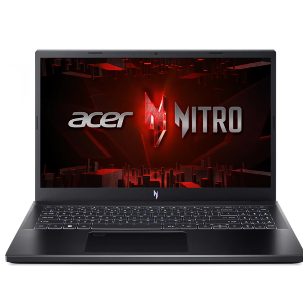 Лаптоп за гейминг Acer Nitro V ANV15-51-50W615,6" FullHD IPS 144Hz, Intel® Core™ i5 13420H, 16GB, 512GB SSD, NVIDIA® GeForce® RTX 3050 6GB, унгарска клавиатура, черен