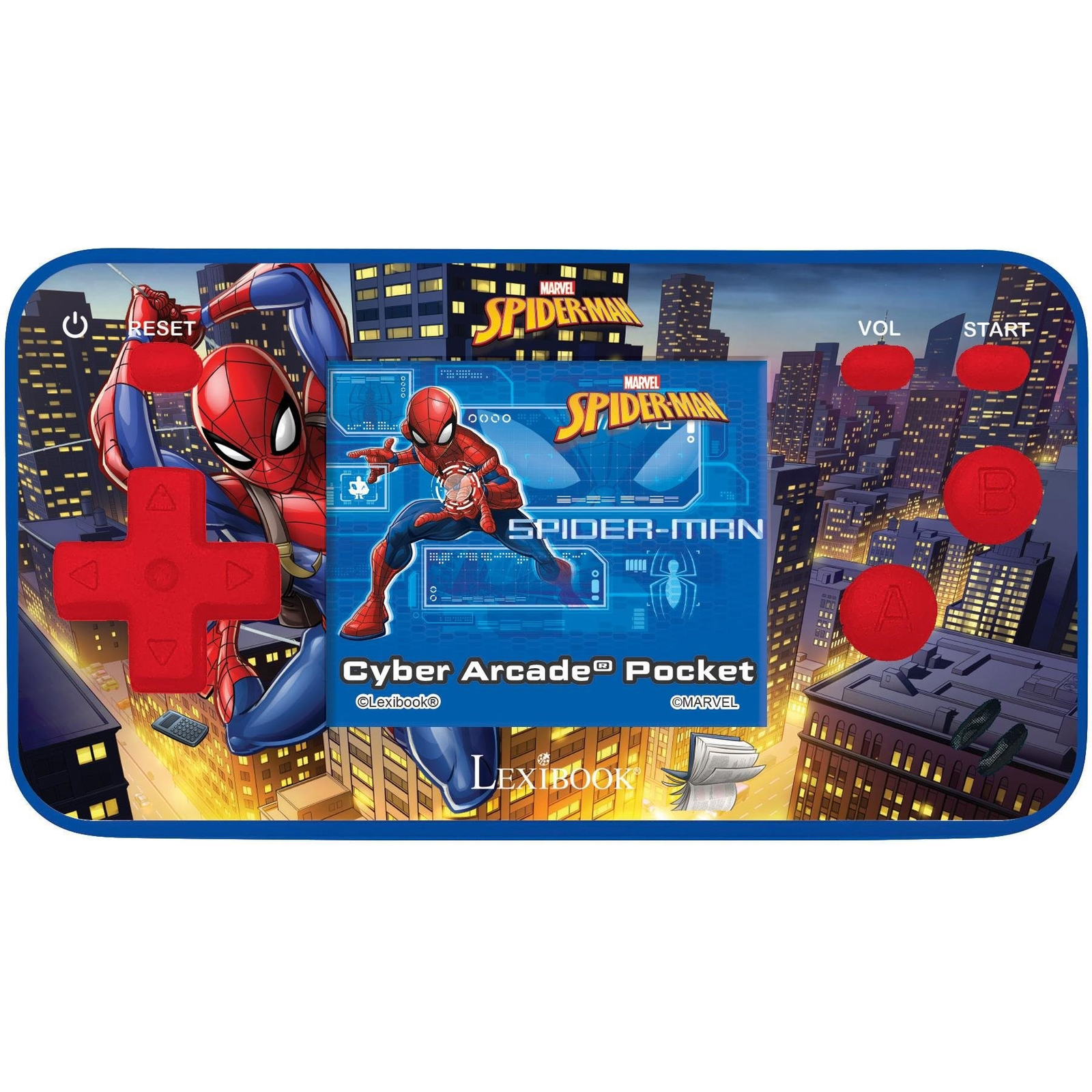 Lexibook Cyber Arcade Pocket Spider-man Hordozható konzol (JL1895SP)
