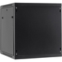 Сървърен шкаф със стъклена врата и отваряща се страна, Netrack, F-Line, 12U, 600x600 mm, 19", Черен