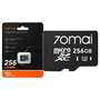 70mai Omni X800 4K WiFi Autós Menetrögzítő Kamera készlet + 256GB SD Kártya - Fekete