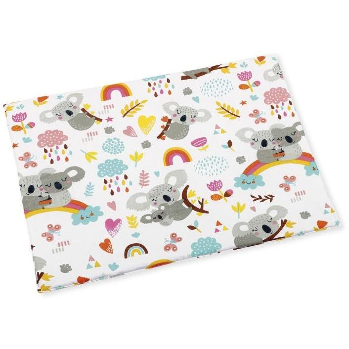 Bellatex - 42 × 32 cm - vékony - koala szivárvánnyal, kisbabáknak (7217)